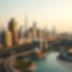 Stunning skyline of Dubai showcasing luxury properties