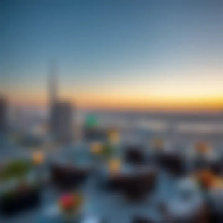 Panoramic view from the rooftop terrace of Fountain View Hotel
