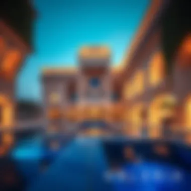 Stunning architectural design of Galleria Villas Al Wasl