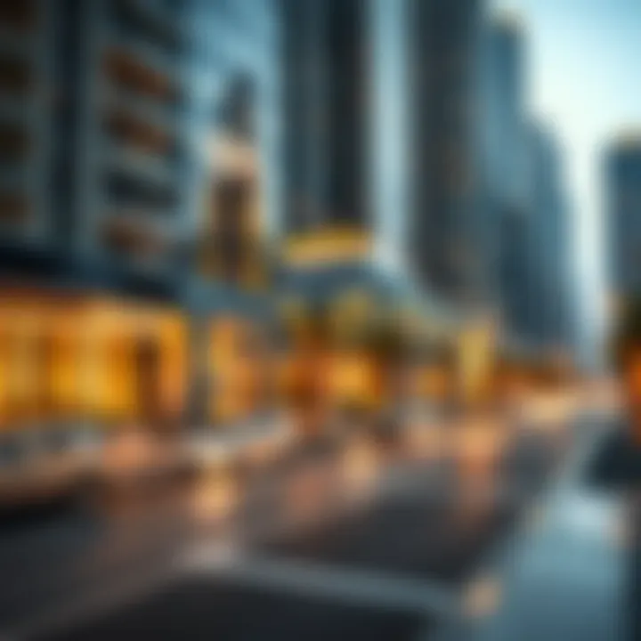 Illustration of investment opportunities in Dubai's commercial real estate market