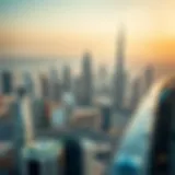 Aerial view of Dubai's skyline showcasing iconic real estate