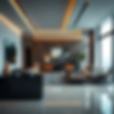 Modern luxury apartment interior highlighting Dubai's property market