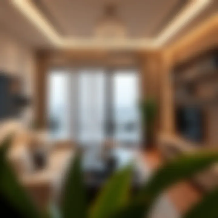 Innovative Interiors of Smart Homes Interior of a smart home showcasing innovative designs