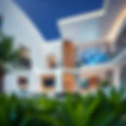 Modern smart home technology featuring automated systems