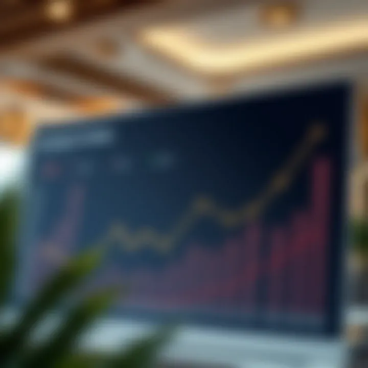 Graph depicting investment trends in RAK Free Trade Zone