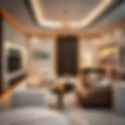 Luxurious interior of J5 Holiday Homes