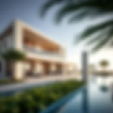 Architectural design of a Jumeirah Living property