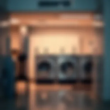 Modern Laundry Facility in Damac Hills 2 Modern laundry facility in Damac Hills 2 showcasing advanced machines