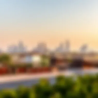 Skyline of Layan Community: A Blend of Tradition and Modernity Layan Community skyline featuring a blend of traditional and contemporary structures
