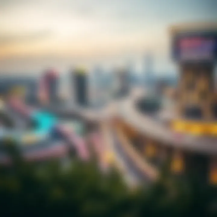 Visual representation of future infrastructure plans for Mussafah