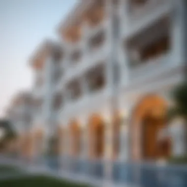 Architectural Features of Maryam Island Elegant architectural features of a residential building on Maryam Island