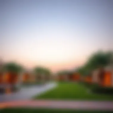 Picturesque park in Nad Al Sheba highlighting community spaces