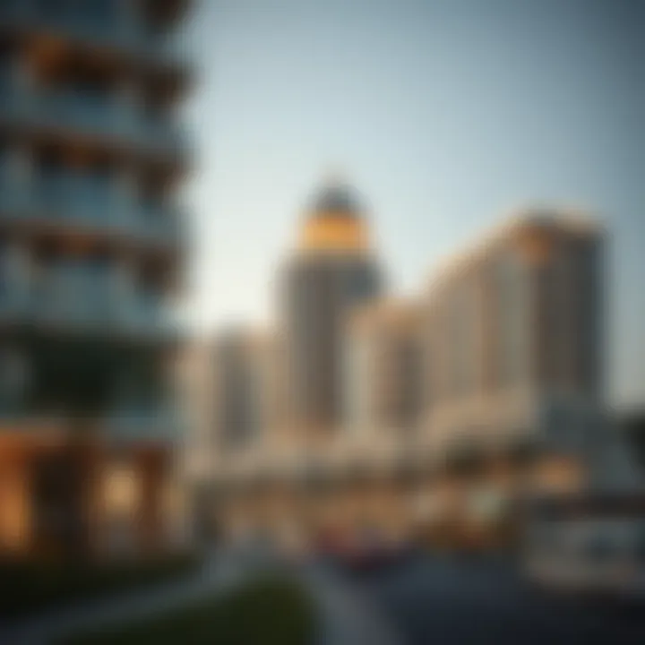 Luxury property developments in border areas