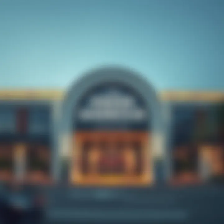 Dubai Creek Harbour station entrance with modern architecture