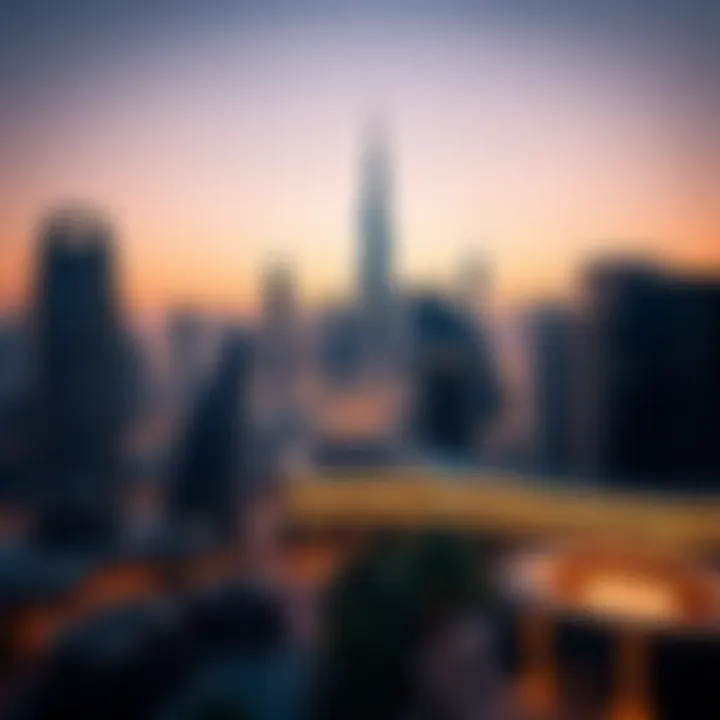 Stunning skyline of Dubai showcasing luxury properties