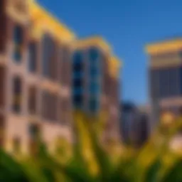 Elegant residential buildings in NMC Qusais