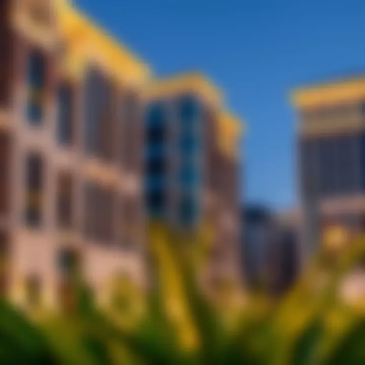 Elegant residential buildings in NMC Qusais