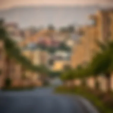 Scenic views of NMC Qusais neighborhoods