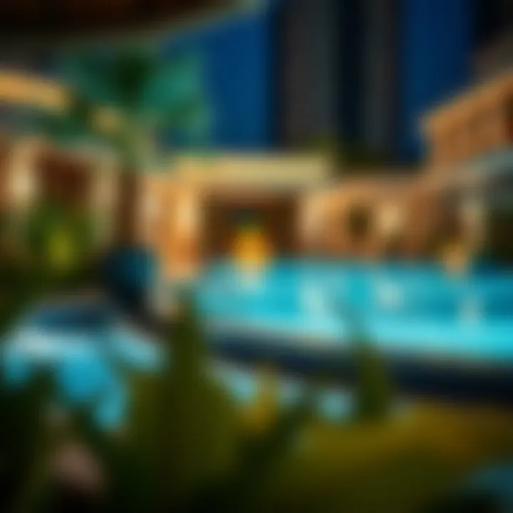 Luxurious amenities at Regalia Deyaar showcasing a lavish lifestyle