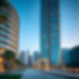 Stunning architectural view of Reva Tower