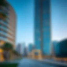 Stunning architectural view of Reva Tower