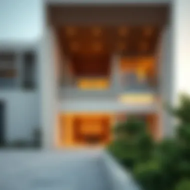 Modern Architecture in Rukn Al Raha Modern architectural design of Rukn Al Raha