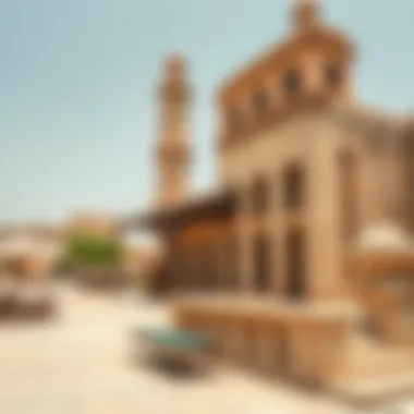 Historical landmarks showcasing Sinniyah Island's heritage