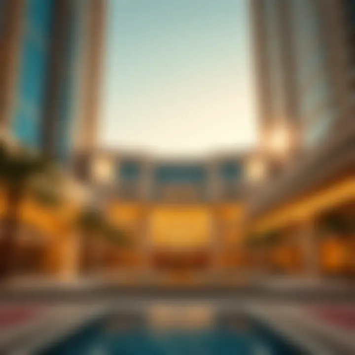 Stunning view of Solarium Tower's architectural design