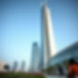 Sleek Architectural Design of Bay Tower Architectural design of Bay Tower showcasing its sleek structure