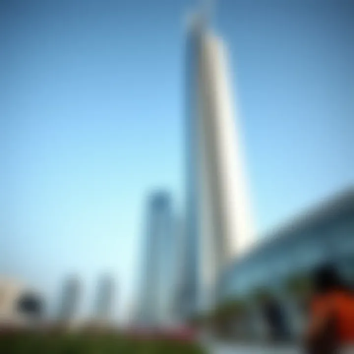 Sleek Architectural Design of Bay Tower Architectural design of Bay Tower showcasing its sleek structure