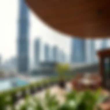 Vibrant lifestyle options available near The Bay Tower in Business Bay.