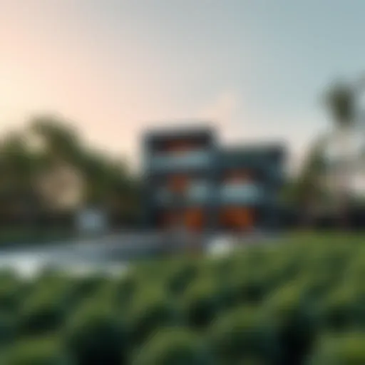 Architectural design of The Haven Residences showcasing modern aesthetics