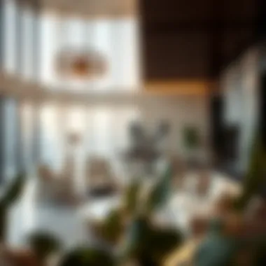 Interior shot showcasing a luxurious living space within The Orchard Place