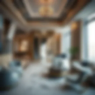 Luxurious living space showcasing elegant interior design