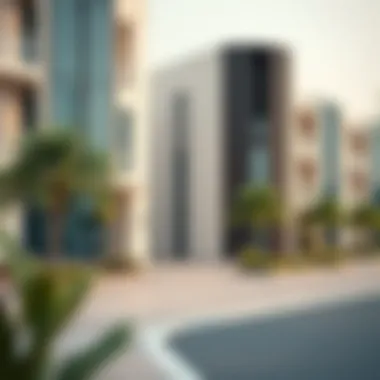 Residential Design in Townsquare Al Qudra Stylish residential units in Townsquare Al Qudra highlighting contemporary design