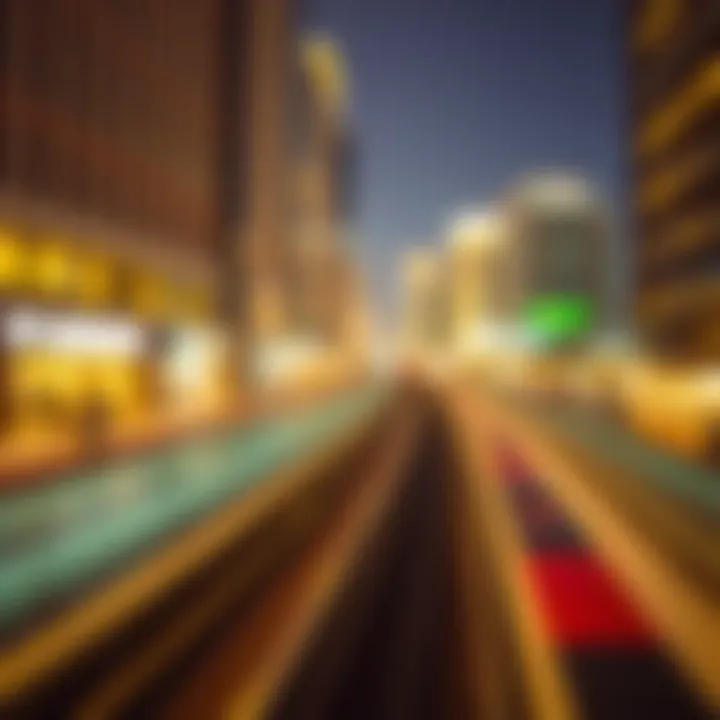 Trends in the Dubai real estate market influenced by metro accessibility