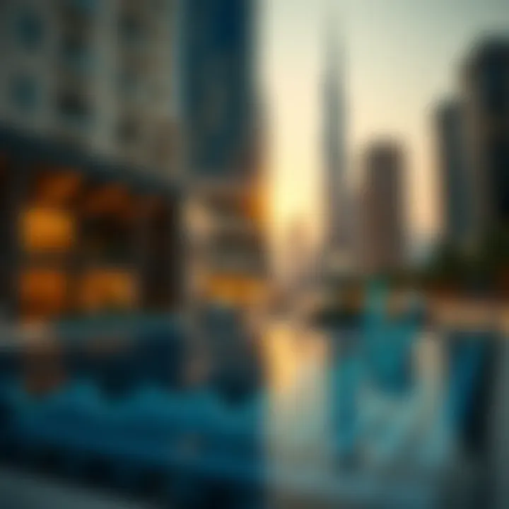 Graph showing real estate market trends in UAE