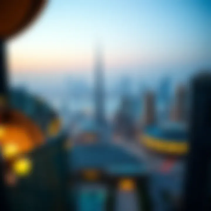 Breathtaking View of Dubai Skyline from Arabella Overview of Dubai skyline from Arabella