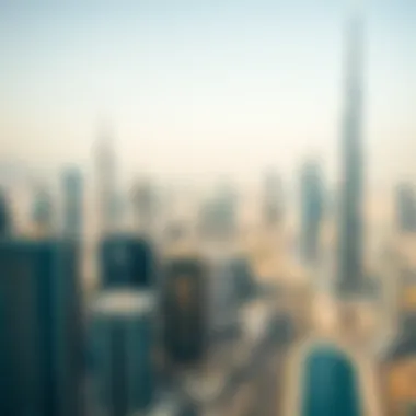 Stunning skyline of Dubai showcasing iconic skyscrapers