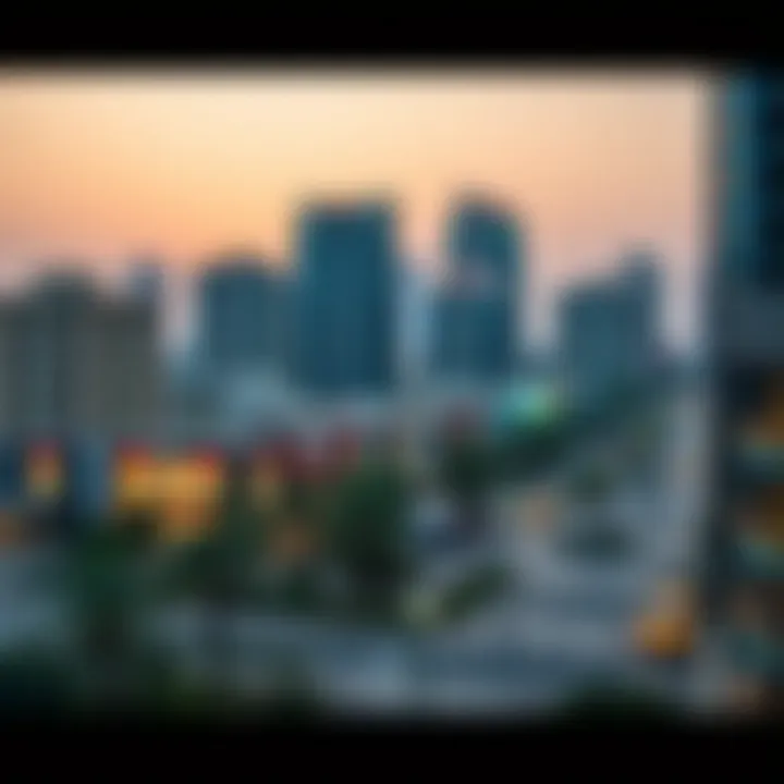 Illustration of Dubai's real estate market trends and statistics