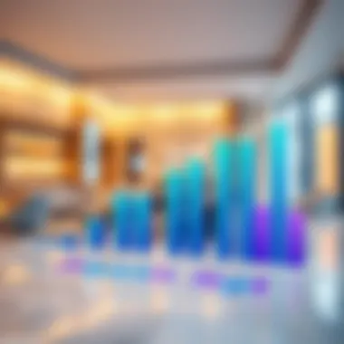 Real Estate Market Trends Visualization Graphical representation of real estate market trends