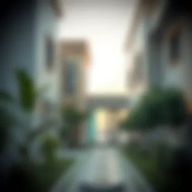 A well-maintained residential property in Dubai