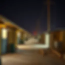 Overview of labor camp facilities in Dubai