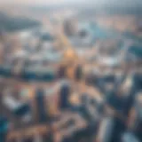 Aerial view of Dubai showcasing its real estate development