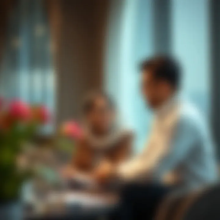 Couples discussing legal rights in UAE