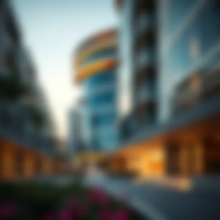 Modern architectural design in Vida Dubai community